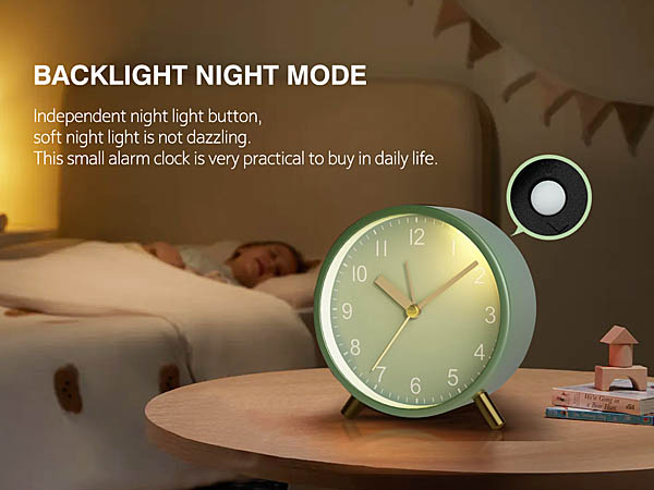 Azxb Analog Alarm Clock