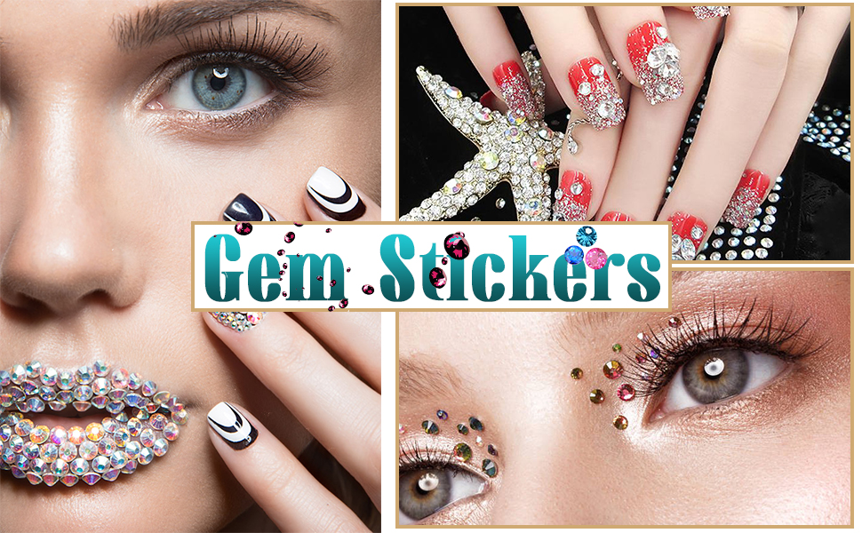 Self Adhesive Gem Stickers