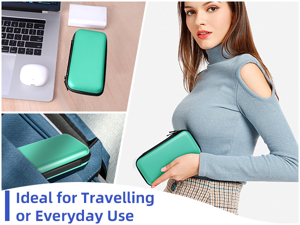 travel essentials airplane gadgets cord organizer travel accessories tech pouch