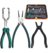 Ruibapa 3PCS Fuel Line Pliers Kit Includes Fuel Filter Calipers Tool 80 Degree Disconnect Pliers ...