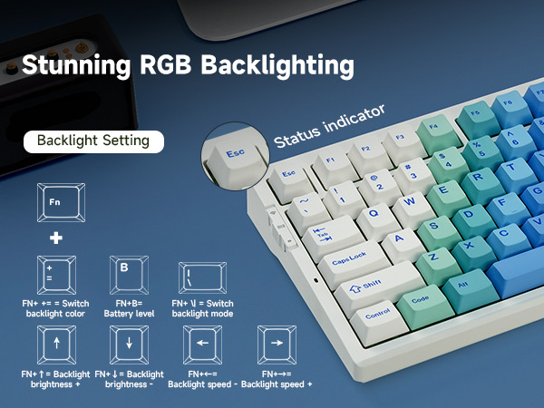 gaming keyboard, mechanical keyboard, creamy keyboard, wireless gaming keyboard,keyboard gaming