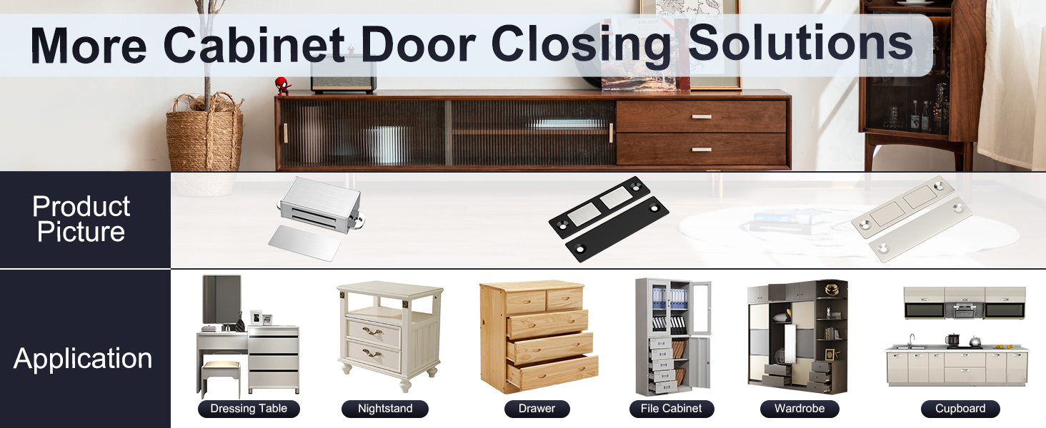 magnetic catches for cabinet doors