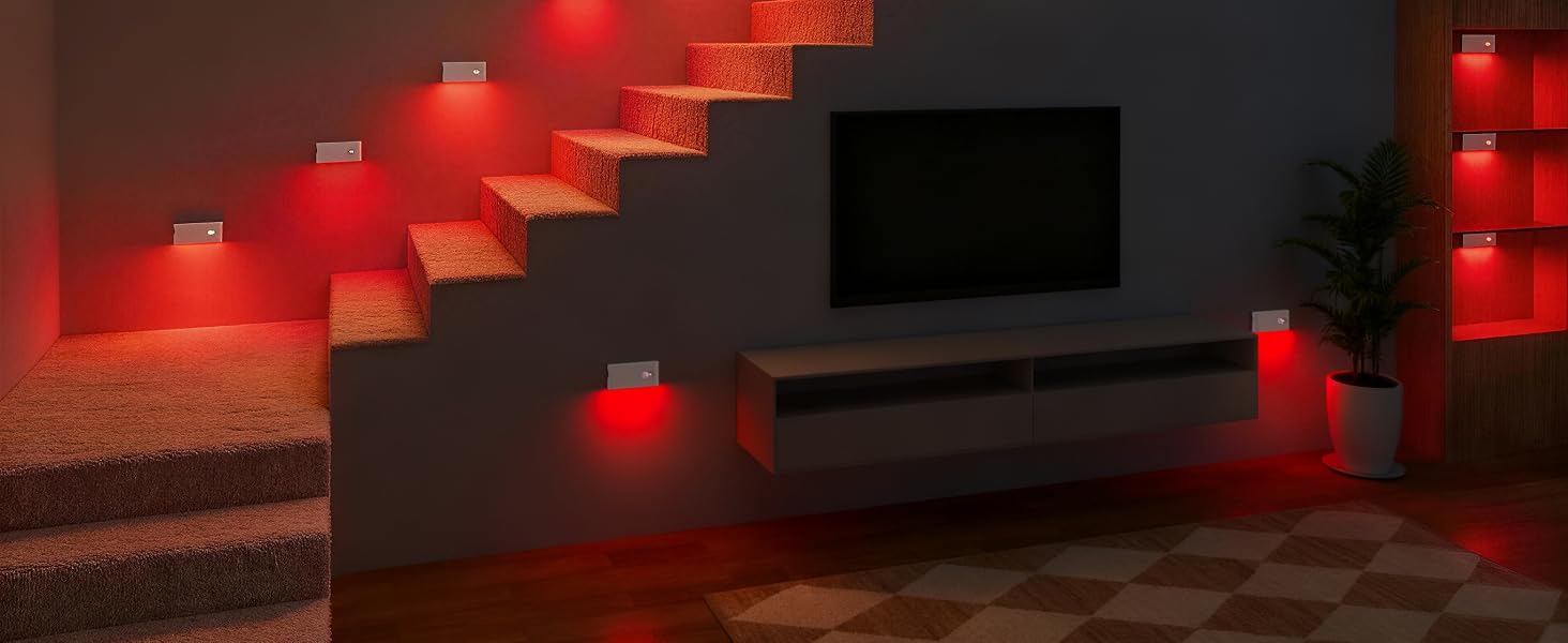 rechargeable stair lights indoor