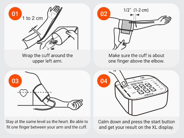 Blood pressure monitors - How to use