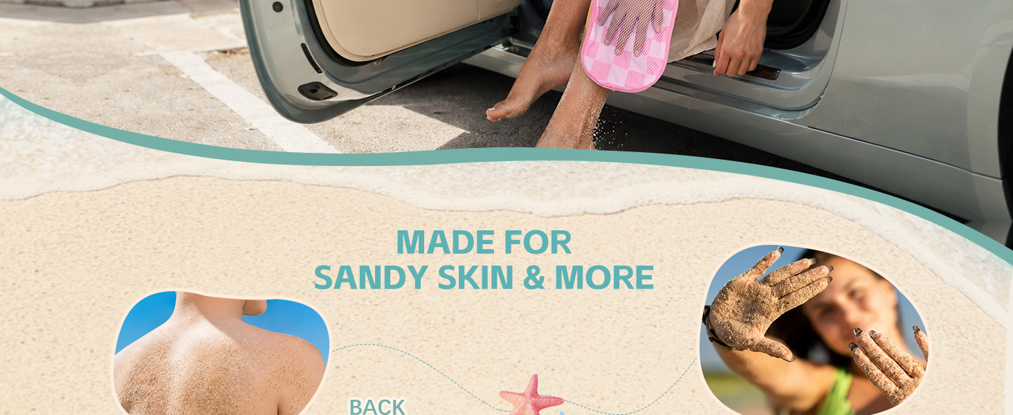 chiccrest 2 Pcs Sand Remover for Beach