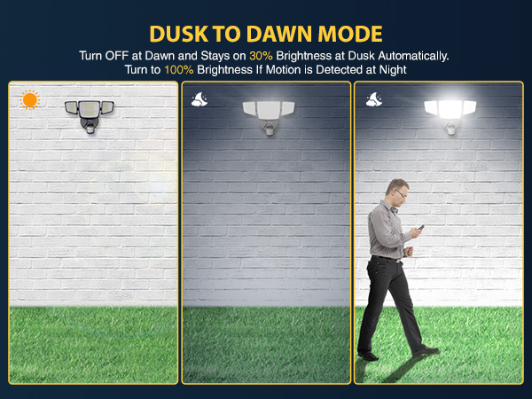 dusk to dawn mode