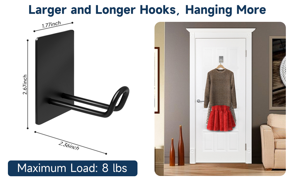 stick on hooks