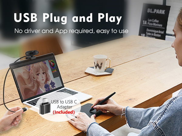 usb plug and play webcam