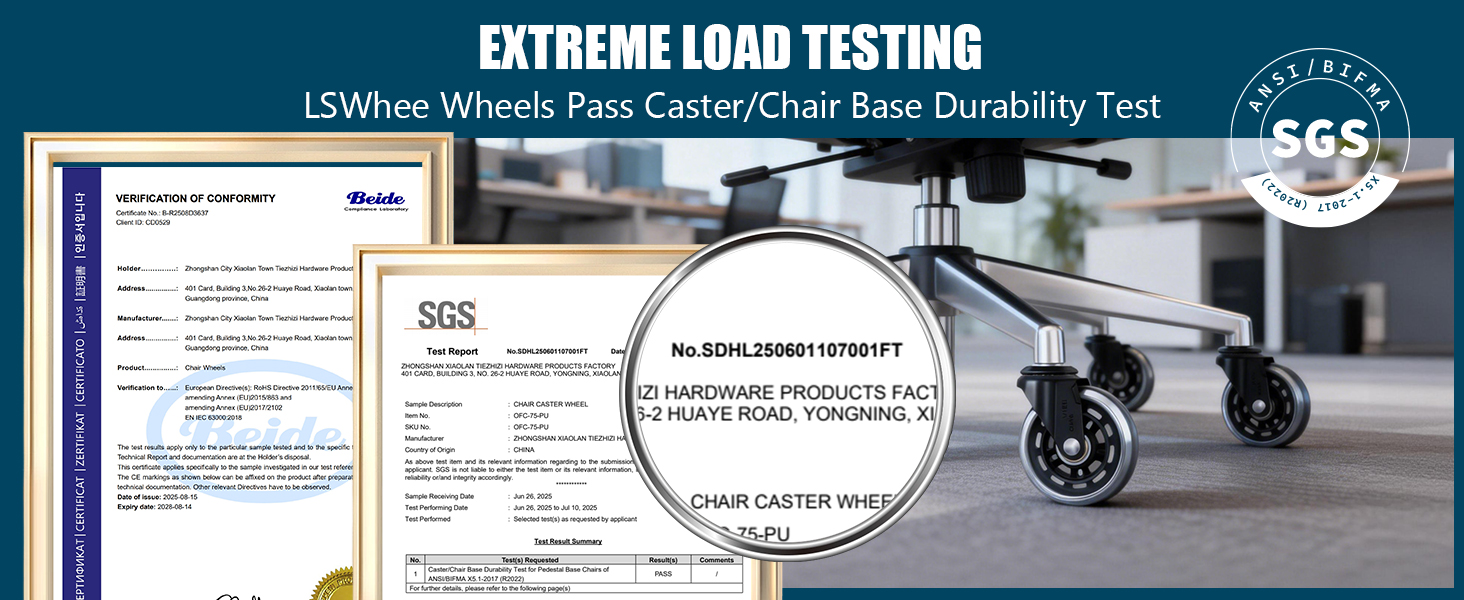 office chair wheels
