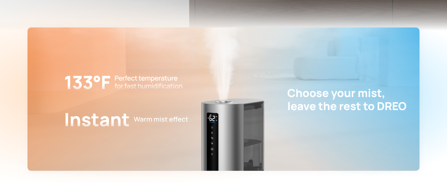 warm and cool mist