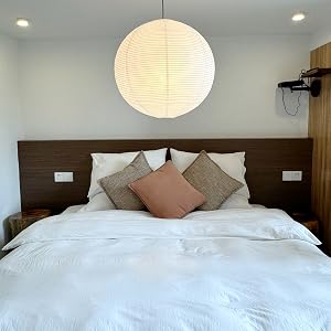 Chinese lantern shade bedroom decoration