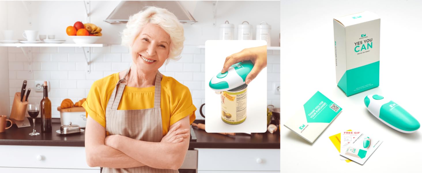 can opener electric electric can opener for seniors abridor de latas electrico kitchen mama