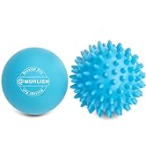 MURLIEN Massage Ball Set, Spiky Ball & Lacrosse Ball for Body Massage, Muscle Relief, Deep Tissue...