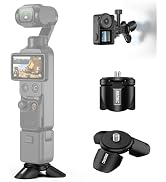 Pocket 3 Mini Tripod for Xtra Muse, Magnetic Base Mount Desktop Stand for Insta360 X5 X4 X3, for ...