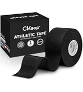 CKeep Athletic Tape, Original Cotton Latex Free Sports Tape, Strong Support Easy Tear No Glue Res...