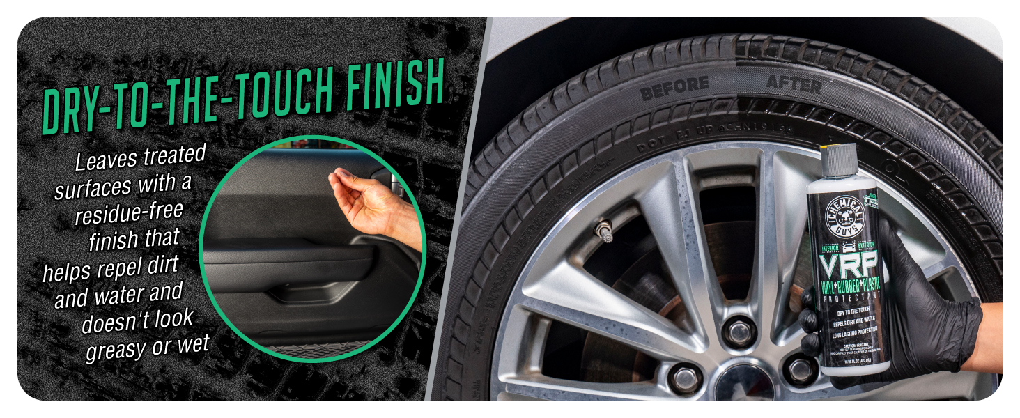 VRP, protect vinyl, rubber, & plastic, car detailing from Chemical Guys