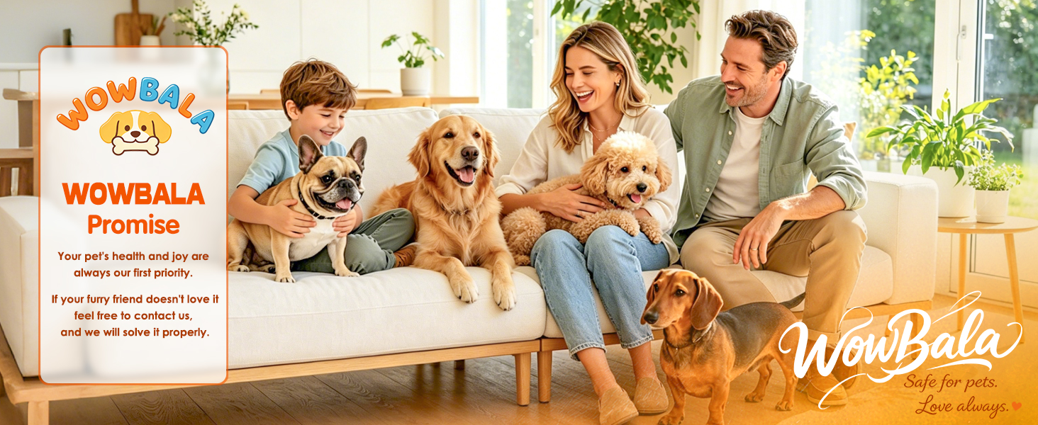WOWBALA dog toys