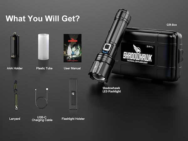 flashlights high lumens rechargeable