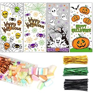 Halloween cellophane bag