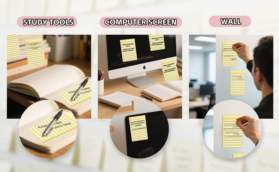 sticky notes 3x5