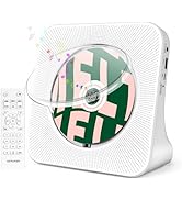 Portable CD Player for Home, ROADOM Desktop CD Players with Speakers, CD Player for Kids, Combo w...