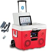 Koolmax PA System Bluetooth Outdoor Speaker Rechargeable 350W Portable PA Speaker with Remote Con...