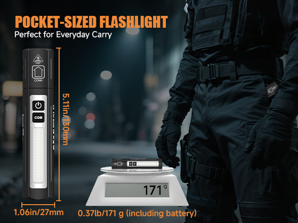 POCKET-SIZED FLASHLIGHT