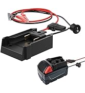 Ensayeer Jumper Cables with Adapter for Mil.Waukee M18 18V Battery, Car Jumper Starter with Fuse ...