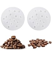 2 Pieces Coffee Bean Silicone Molds, 15-Cavity Mini Coffee Bean Molds for Chocolate, Candy, Resin...
