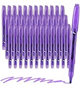 Cgerma Purple Highlighters, 36 Pack, Chisel Tip Highlighter Pack, Quickly Drying, Perfect for Stu...