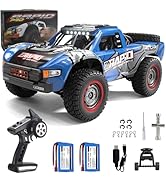 Yidedraw RC Cars 1:14 RC Truck 30 MPH Remote Control Car 4WD All Terrain RC Trophy Truck for Adul...