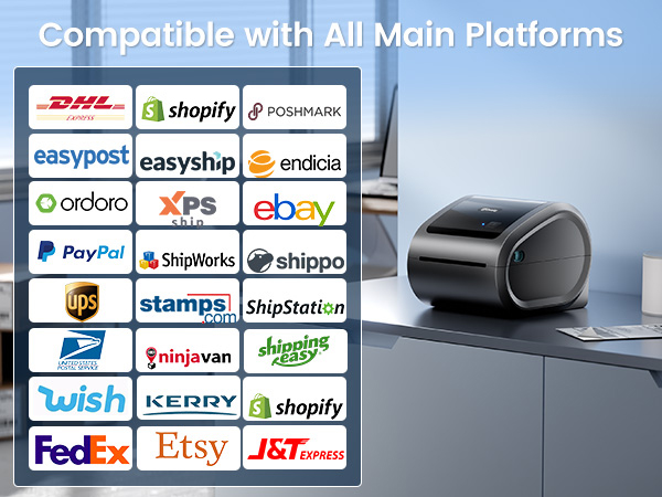 shipping label printer