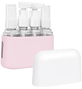 Skycase Travel Bottle Set, 4 in 1 Travel Containers Set for Toiletries,Leak-Proof Refillable Plas...