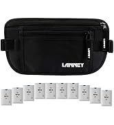 Money Belt for Travel Women and Men Slim Hidden Travel Wallet with RFID Blocking