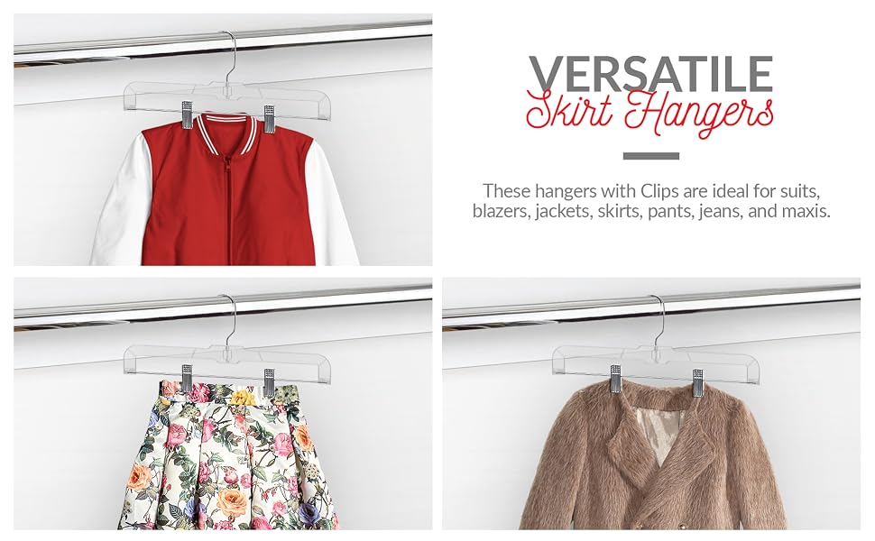 Clear pant hangers, perchas de clip para pantalones, pants hangers for women, perchas para pantalon