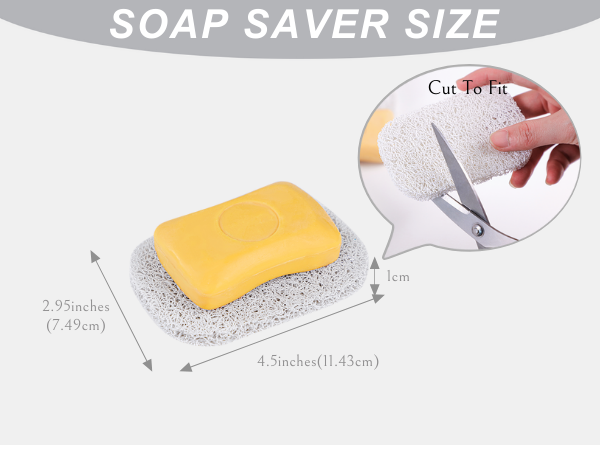 soap saver bar soap pads holder for shower kitchen bathroom