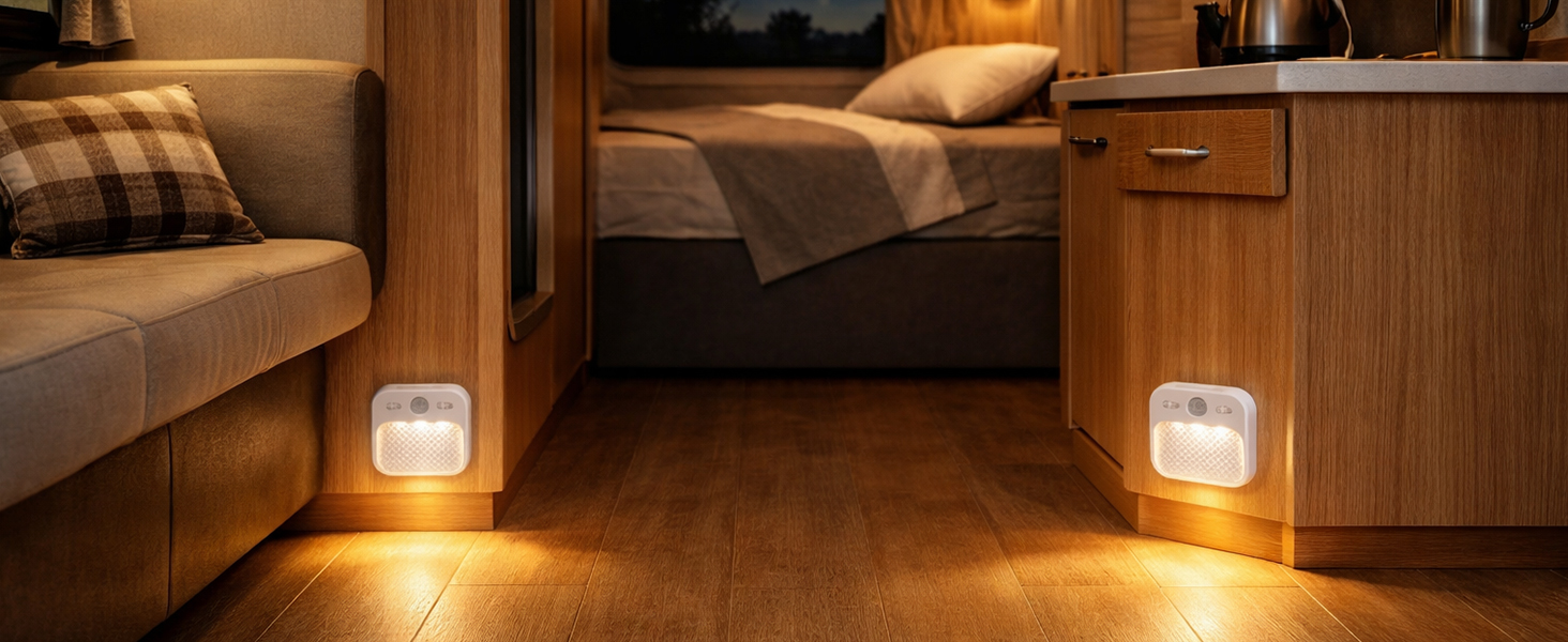 travel trailer cabinet light