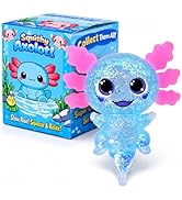 Axolotl Squishy Stress Ball, Soft TPR Slow Rising Squeeze Toy, Cute Axolotl Fidget Toy for Stress...