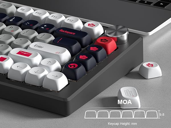 moa profile pbt keycaps