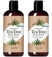 Chamuel Tea Tree Body Wash - Made With Natural Ingredients To Fights Itchy Skin, Body Odor, Athle...