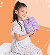 Naturally kids backpacks for girls toddler with stuffed animal