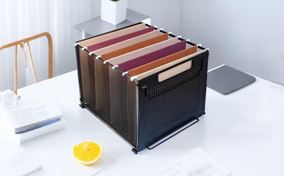 hanging file rack