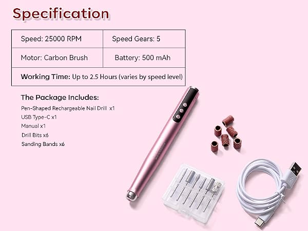 nail drill bit