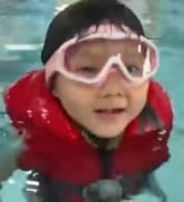 kids goggles with fabric strap