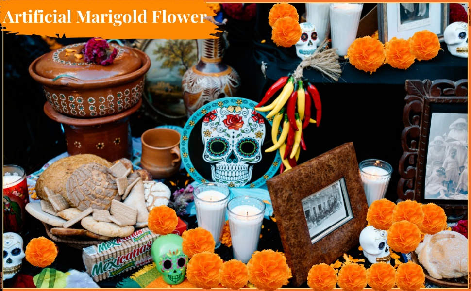 Artificial Marigold
