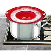 Pot Cover Spill Stopper Lid - Thicken Silicone Boil Over Spill Safeguard,FDA Food Grade Stopper L...