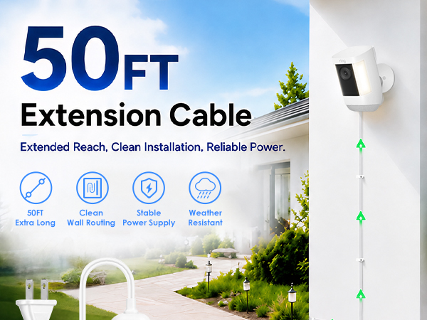 50ft Power Adapter