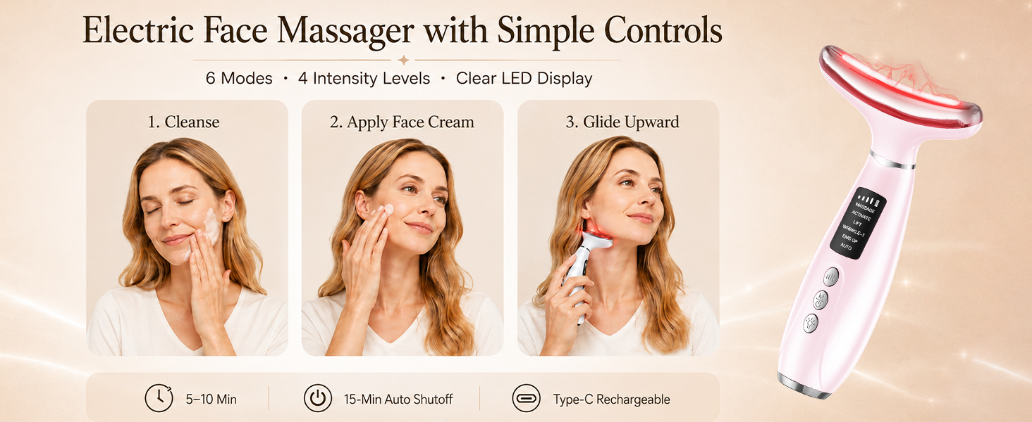 red light therapy for face and neck