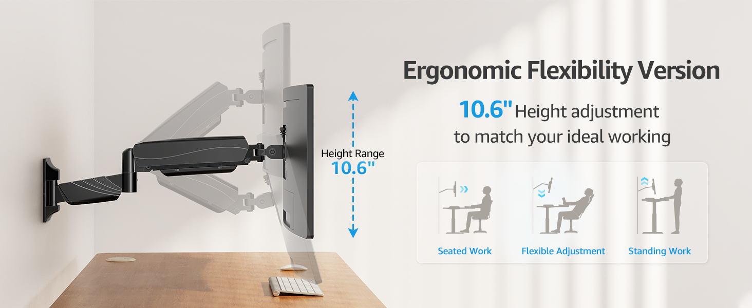 wall mount for monitor