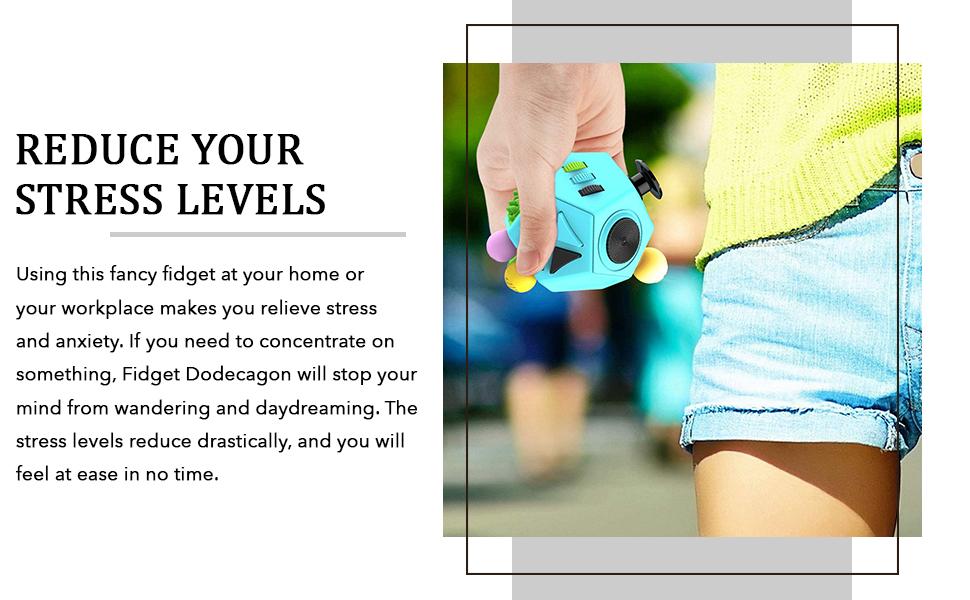 Use our fancy fidget to reduce your stress level